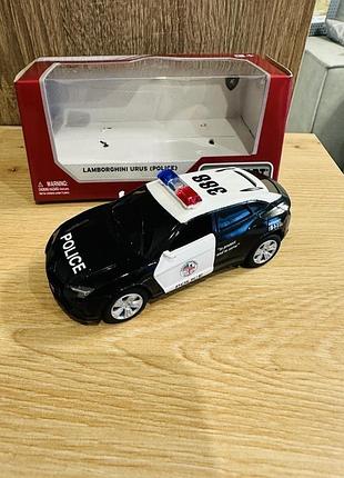 Модель від "kinsmart" "lamborghini urus performante" police edition