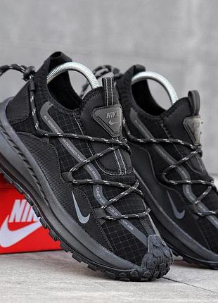 Чоловічі кросівки nike acg mountain fly gore-tex чорні стильні кроси на осінь найк асг маунтін флай гортекс