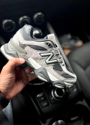 Кросівки жіночі new balance 9060 38 (24 см) gray (21639-38)