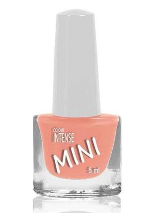 Лак для нігтів mini 008 (np-16) світло-коричневий 5ml тм colour intense