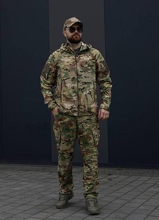 Тактичний костюм military neylon-balance multicam