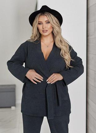 0564 костюм графіт mariliz