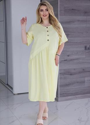 0571 сукня жовтий mariliz