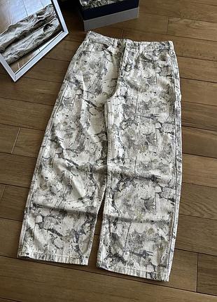 Камуфляжні джинси zara