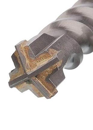 Бур sds-max intertool 30 х 800 мм "quadro" (sdm-3080) 2