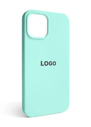 Чехол-накладка silicone case для apple iphone 12 pro max силикон бирюзовый (835301)