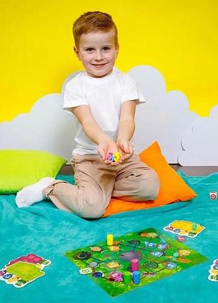 Настольная игра стикимонстры для 2-4 игроков от 5 лет игровое поле 16 деталей украинская (823125)