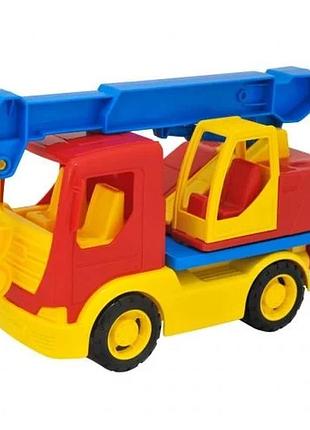 Автокран tigres tech truck для дітей від 1 року різнокольоровий 26x18x12 см (839430)