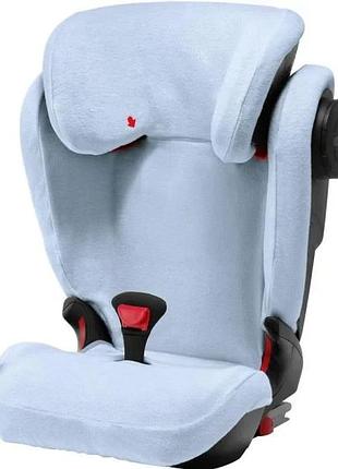 Літній чохол britax-romer kidfix iii m 80% бавовна блакитний (824828)