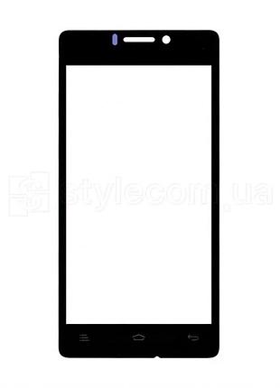 Скло дисплея fly iq4412 original quality чорне без oca-плівки (832112)