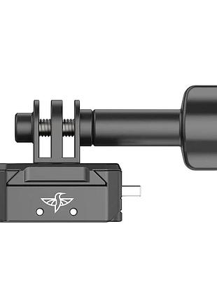 Крепление ulanzi hummingbird camera qr base gopro mount алюминиевое 63x33 мм черное (869465)