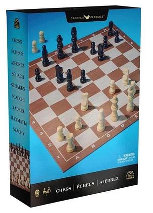Настільна гра шахи дерев'яні фігури sm98367 32х32 см дерево (824526)