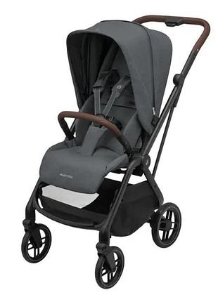 Прогулянкова коляска maxi-cosi leona2 механічна регулювання спинки 85х46х103 см графітовий (823896)