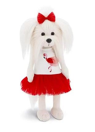 М'яка іграшка lucky doggy mimi 37 см помаранчева плюш (824270)
