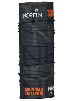 Шарф-бандана norfin bandana темно-сірий 100% поліестер one size (877311)