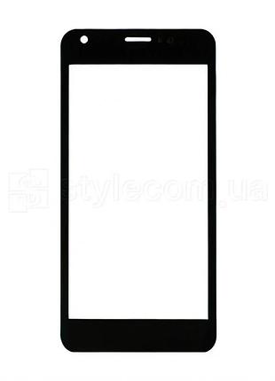 Скло дисплея fly iq444 чорне original quality без oca-плівки (834598)