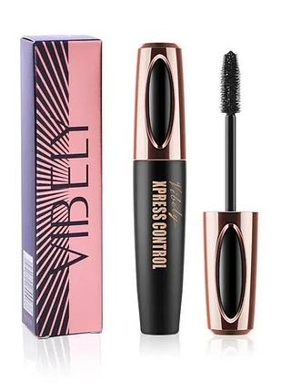 Тушь для ресниц plump magic mascara объем + удлинение 13 мл черная силиконовая (837790)