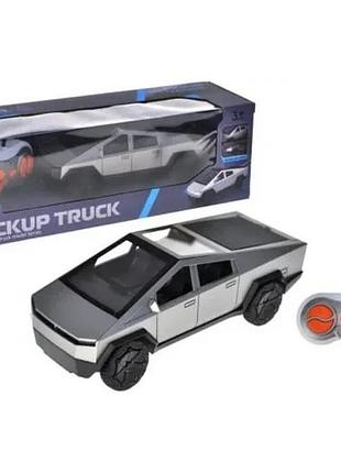 Радиоуправляемая машинка yg toys tesla cybertruck 32,2x10,4x9,8 см серый (838515)