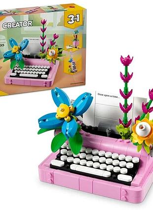 Конструктор lego creator печатная машинка 363 детали пластиковая разноцветная 31169 (823003)