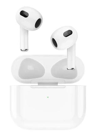 Бездротові навушники tws hoco ew43 bluetooth 5.3 шумозаглушення пластик білі (870265)