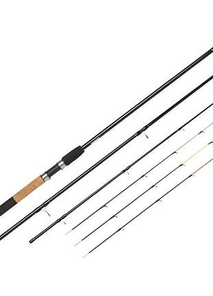 Фидерное удилище salmo sniper feeder 060 3.60 м углеволокно средне-быстрое 3 секции (878285)