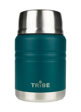 Термос для еды tribe food jar 0,45 л нержавеющая сталь синий (883505)