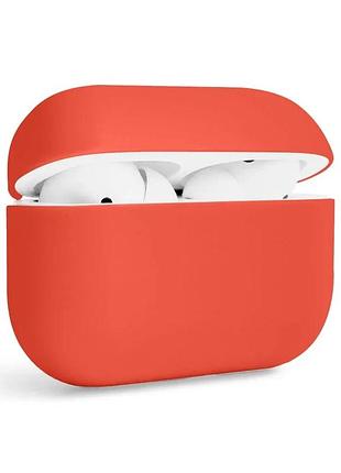 Чехол для airpods pro slim силиконовый 05 оранжевый (833485)