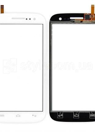 Тачскрін fly iq451 high quality без oca-плівки білий (836634)