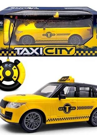 Машина на радиоуправлении mic такси желтая 32,2 x 13,2 x 13 см (838914)