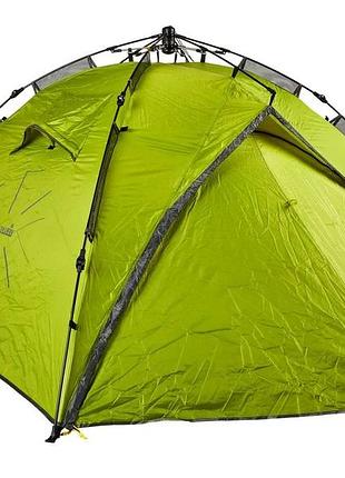 Палатка автоматична тримісна norfin tench 3 190t polyester pu півсфера трисезонна (879355)