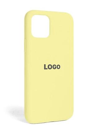 Чохол-накладка apple iphone 11 pro силіконовий жовтий mellow yellow (834913)