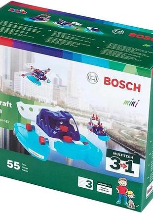 Конструктор bosch mini водний транспорт 55 деталей пластик для дітей від 3 років (824821)