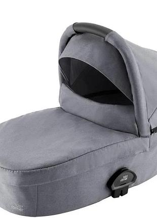 Люлька для коляски britax-romer smile iii 20x82x39,5 см м'яке покриття сірий з чорним (822739)