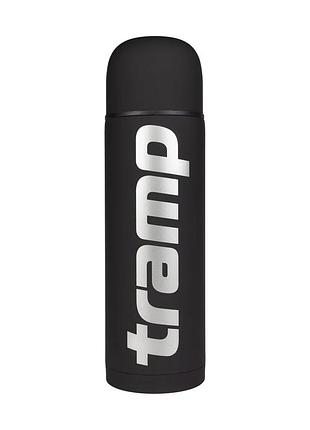 Термос tramp soft touch 1,2 л нержавеющая сталь 31х9 см черный (884390)