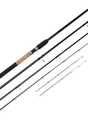 Удилище фидерне salmo sniper feeder travel 120 вуглеволокно 3,60 м комбіноване (877327)