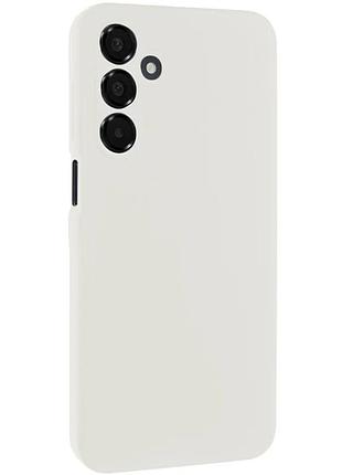 Чехол silicone cover full camera для samsung galaxy a04s силиконовый белый (914478)