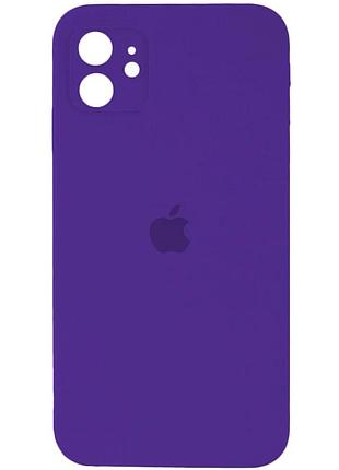 Чехол для смартфона silicone full case camera protect apple iphone 12 силикон amethist (869895)