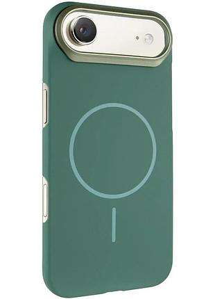 Чехол накладка magsafe для apple iphone 17 air 6.5" пластик turquoise (911476)