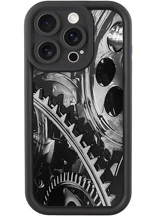 Tpu чехол для apple iphone 16 pro 6.3" накладка gears (912772)