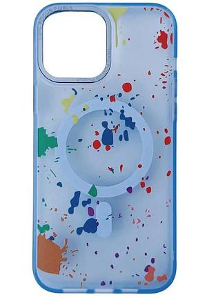 Чехол накладка для apple iphone 14 pro magsafe tpu+pc 6.1" lazure (921808)