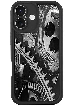 Tpu чехол для apple iphone 16 (6.1") накладка gears (916326)