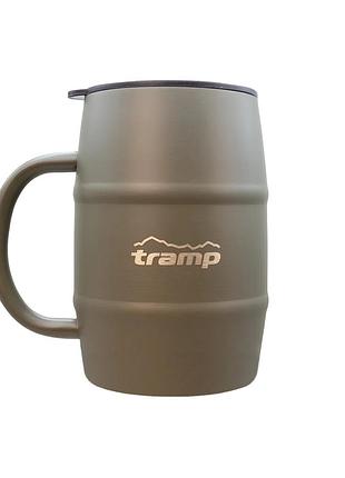 Термокружка tramp utrc-100 500 мл пищевая нержавеющая сталь оливковый (883995)