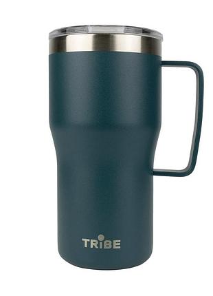 Термокружка tribe travel mug 600 мл пластик голубой (883606)