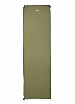 Коврик самонадувной tribe ranger 190x60x5 см пенополиуретан оливковый (883526)