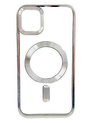 Чехол cosmic cd magnetic для apple iphone 15 pro max противоударный термополиуретан silver (869821)