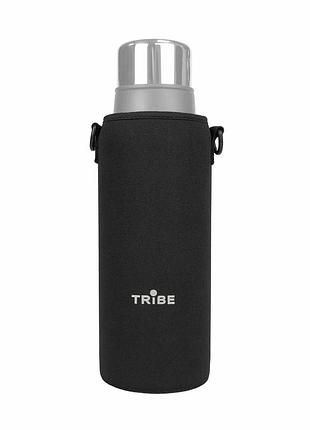 Чохол для термоса 1,2 л класичний нейлоновий чорний t-df-0011 (884445)