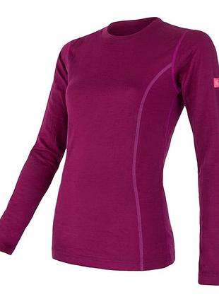 Термоблузка женская sensor merino active ls l мериноса lilla (883858)