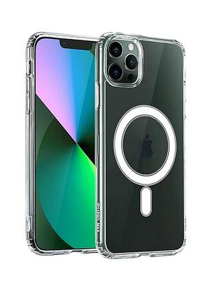 Чехол-накладка cosmic acrylic magsafe hq для apple iphone 11 pro прозрачный акрил (871024)