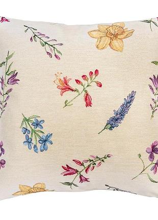 Наволочка гобеленовая двусторонняя eden anastasia-nv2 45x45 см 60% полиэстер ассорти (873373)