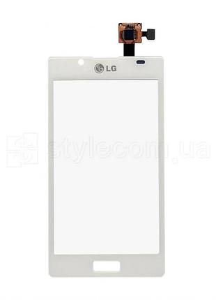 Тачскрін lg optimus l7 p700 p705 high quality білий без oca-плівки (833118)